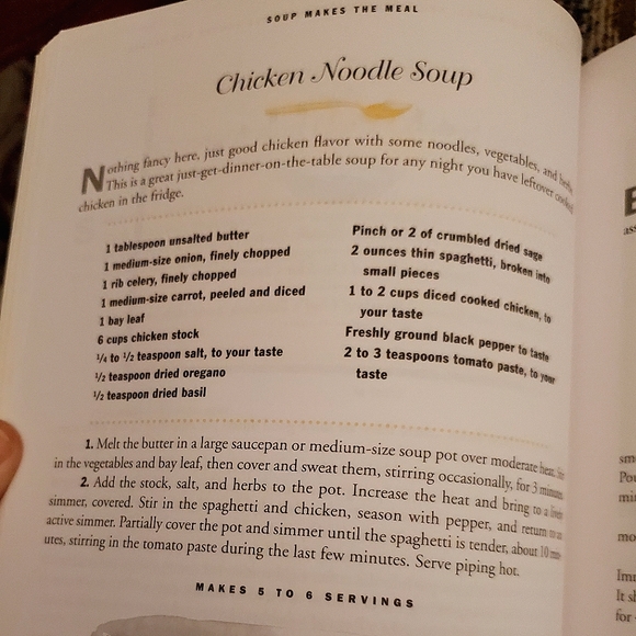 Soup Makes the Meal cookbook w/150 recipes for soups, salads, & breads. - Picture 8 of 10
